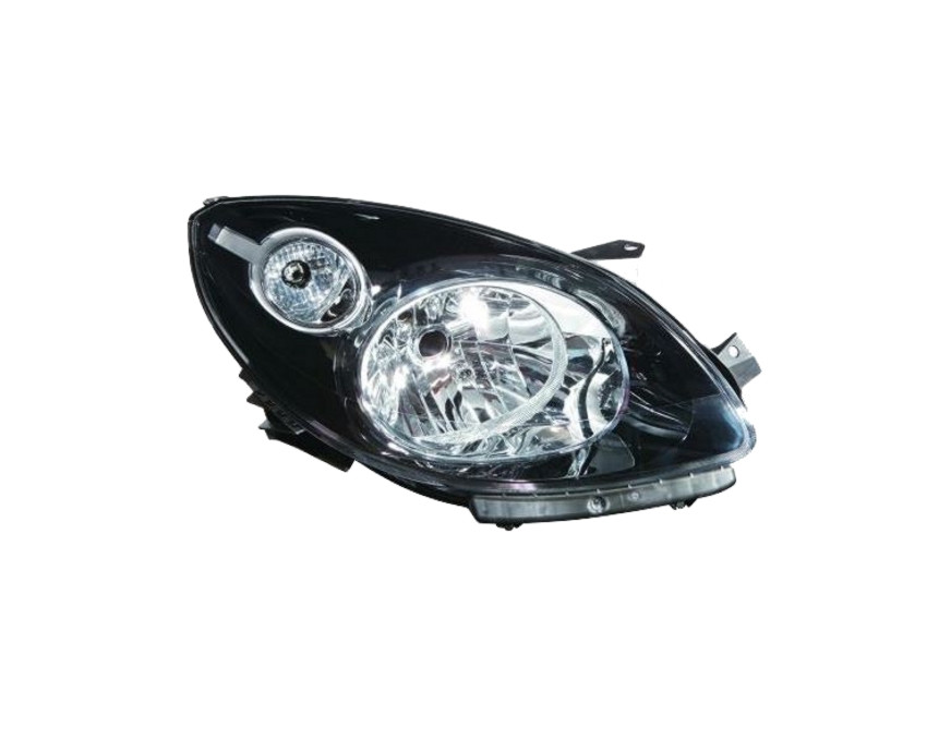 Pravé přední světlo Renault Twingo II (CN0) 07-11 ČERNÉ