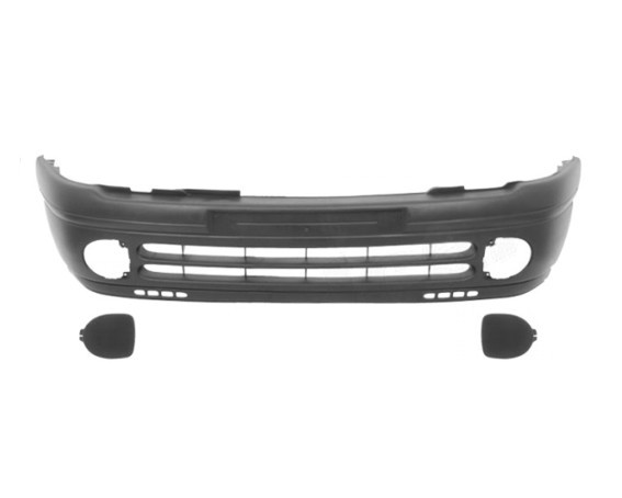 Přední nárazník Renault Clio II (BB/CB) 98-01 PRO LAK S OTVORY