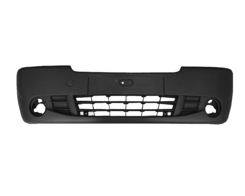 Přední nárazník Opel Vivaro A (X83) 07-14 ŠEDÝ S OTVORY