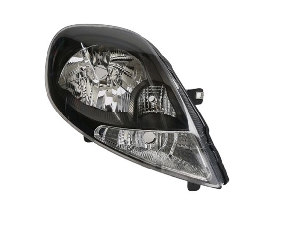 Pravé přední světlo Opel Vivaro A (X83) 07-14 ČERNÉ  BÍLÝ BLIKAČ