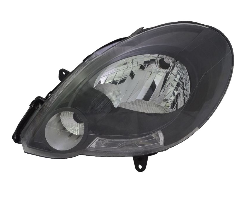 Levé přední světlo Renault Kangoo II (W) 08-13 ČERNÉ