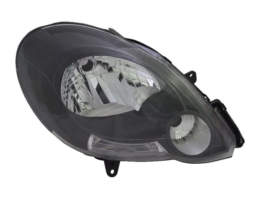 Pravé přední světlo Renault Kangoo II (W) 08-13 ČERNÉ