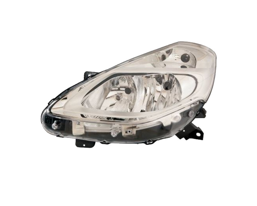 Levé přední světlo Renault Clio III (R0/1) 09-12 STŘÍBRNÉ