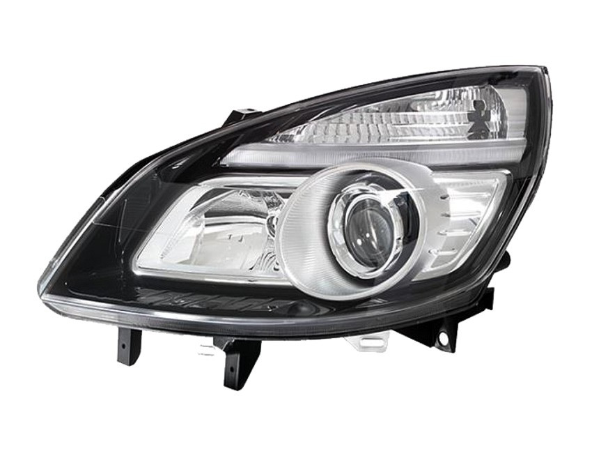 Levé přední světlo Renault Scenic II (JM) 06-09 ČERNÉ