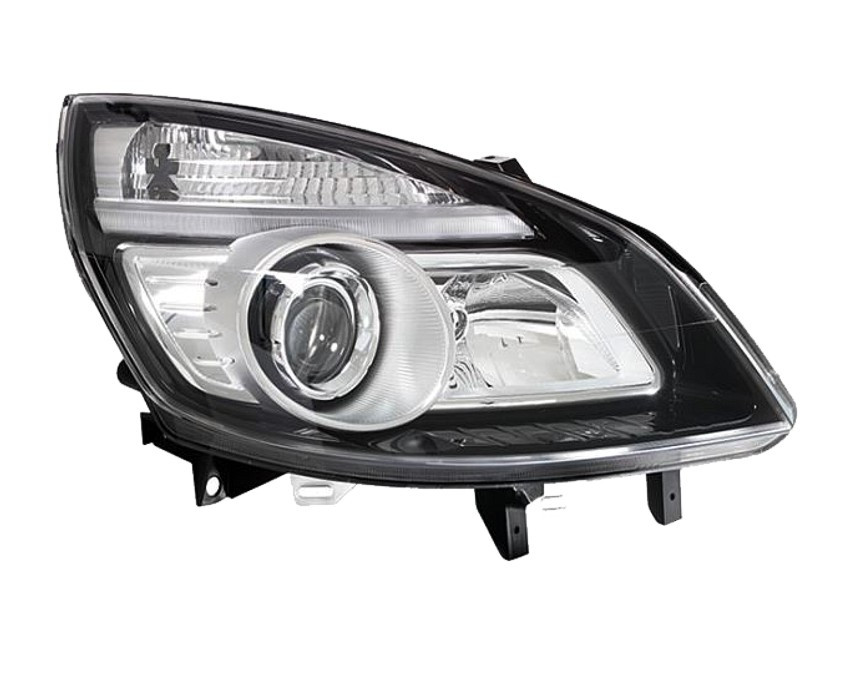 Pravé přední světlo Renault Scenic II (JM) 06-09 ČERNÉ