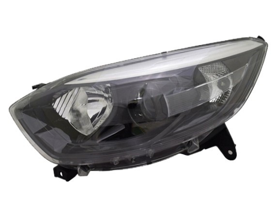 Levé přední světlo Renault Captur I (J5/H5) 13-17 ČERNÉ