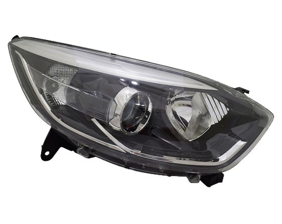Pravé přední světlo Renault Captur I (J5/H5) 13-17 STŘÍBRNÉ