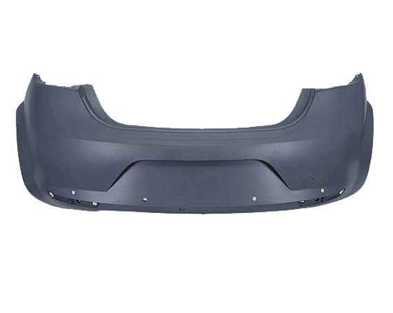 Zadní nárazník Seat Leon (1P1) 05-09 PRO LAK SENZORY HATCHBACK