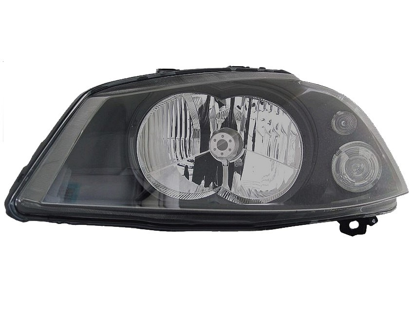 Levé přední světlo Seat Ibiza / Cordoba (6L1/6L2) 02-06 ČERNÉ