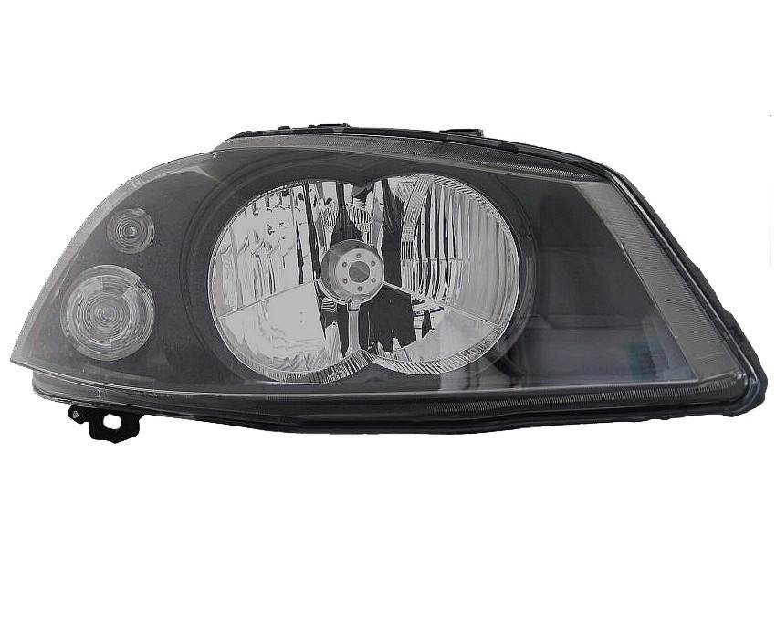 Pravé přední světlo Seat Ibiza / Cordoba (6L1/6L2) 02-06 ČERNÉ