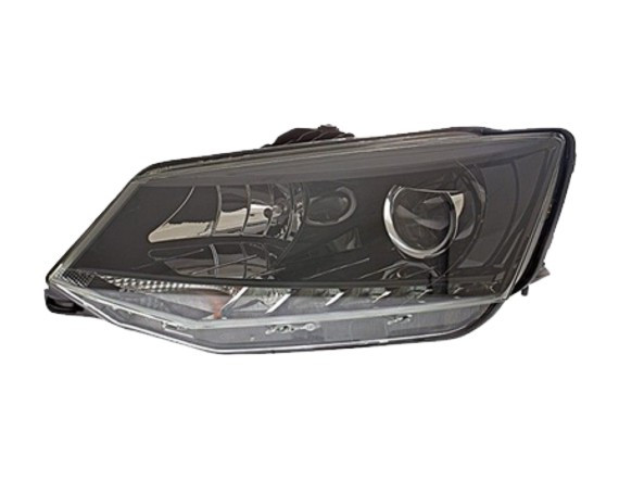 Levé přední světlo s denním svícením LED Škoda Fabia III (NJ3/NJ5) 14-18 HELLA