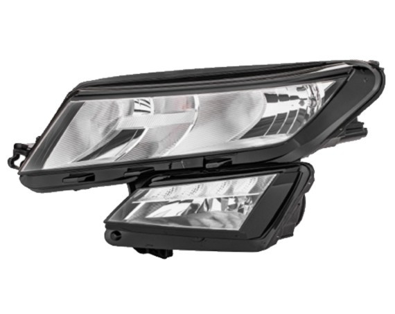 Levé přední světlo s denním svícením LED Škoda Kodiaq (NS7/NV7/NS6) 16- HELLA