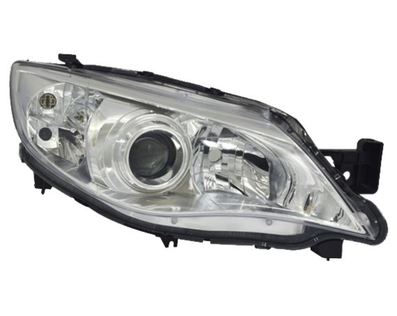 Pravé přední světlo Subaru Impreza (GR/GH/G3) 07-12 STŘÍBRNÉ