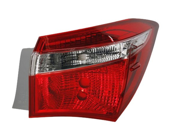Pravé zadní světlo vnější Toyota Corolla (E18/ZRE1) 13-19 SEDAN