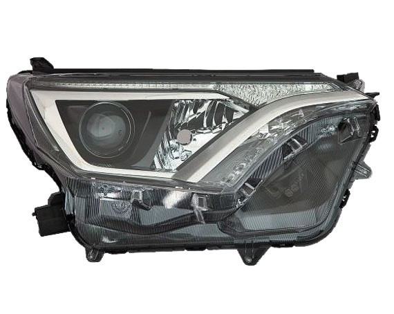 Pravé přední světlo s denním svícením LED Toyota Rav 4 IV (A4) 15-18