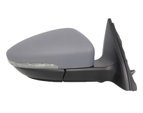 Pravé zpětné zrcátko Volkswagen Jetta IV (162/163/AV3/AV2) 10-14 ELEKTRICKÉ PRO LAK