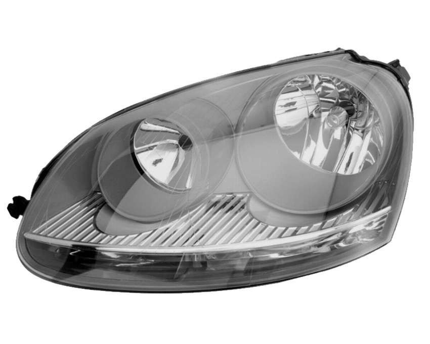 Levé přední světlo Volkswagen Golf V (1K1) 03-09 ŠEDÉ HELLA