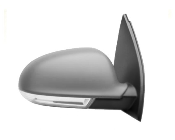 Pravé zpětné zrcátko Volkswagen Golf V (1K1) 03-09 SKLÁPĚCÍ PRO LAK