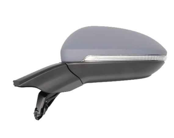 Levé zpětné zrcátko Volkswagen Golf VII (5G1/BA5/BV5) 17-20 ELEKTRICKÉ PRO LAK