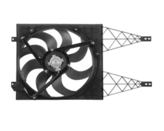 Ventilátor chladiče Seat Ibiza / Cordoba (6L1/6L2) 02-06 1.2 1.4