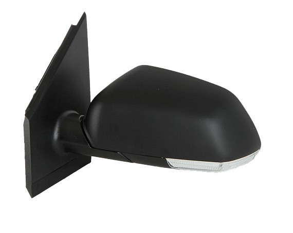 Levé zpětné zrcátko Volkswagen Polo (9N3) 05-09 ELEKTRICKÉ ČERNÉ