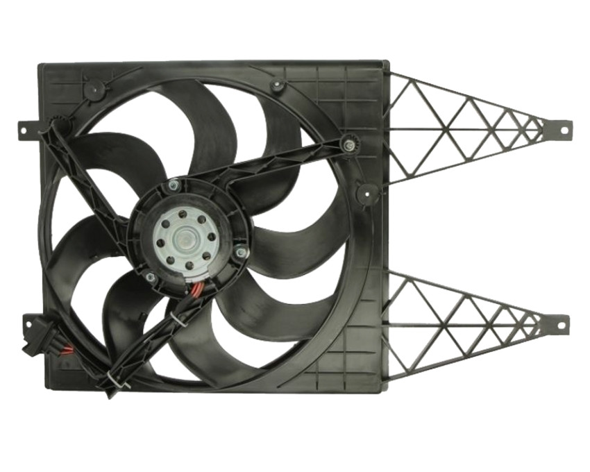 Ventilátor chladiče Škoda Fabia II (542/545) 07-10 1.2 1.4