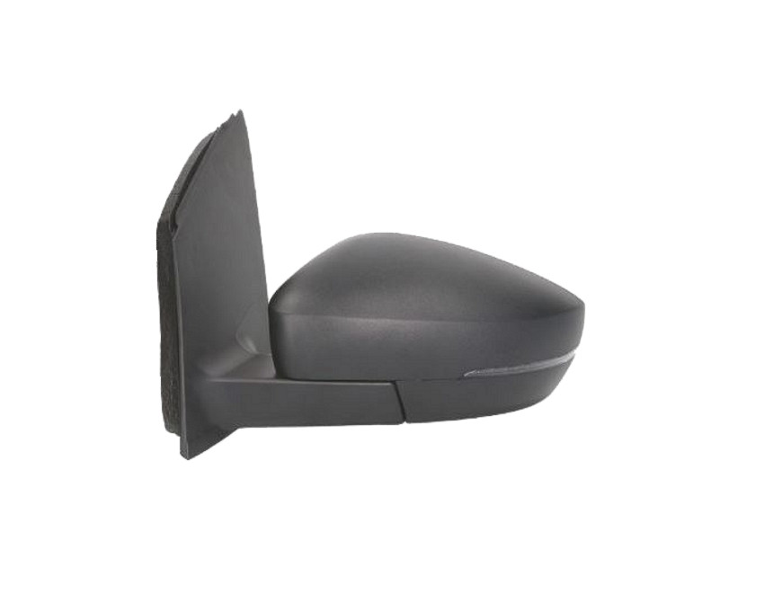 Levé zpětné zrcátko Volkswagen Polo V (6R) 09-17 ELEKTRICKÉ ČERNÉ