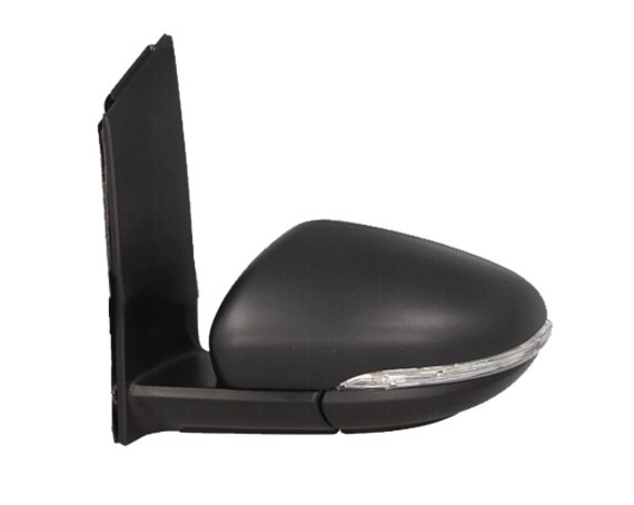 Levé zpětné zrcátko Volkswagen Touran (1T3) 10-15 ELEKTRICKÉ ČERNÉ