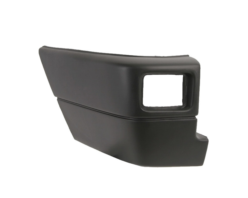 Zadní nárazník levý roh Volkswagen Transporter / Multivan T4 90-96 ČERNÝ