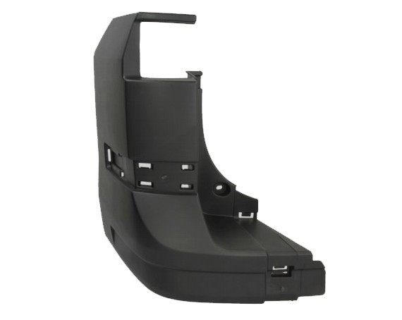 Zadní nárazník levý roh Volkswagen Crafter (SY) 17- ČERNÝ