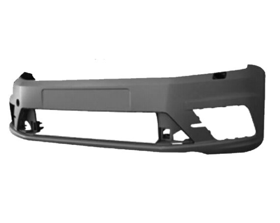 Přední nárazník Volkswagen Caddy IV (SA) 15-20 PRO LAK S OTVORY