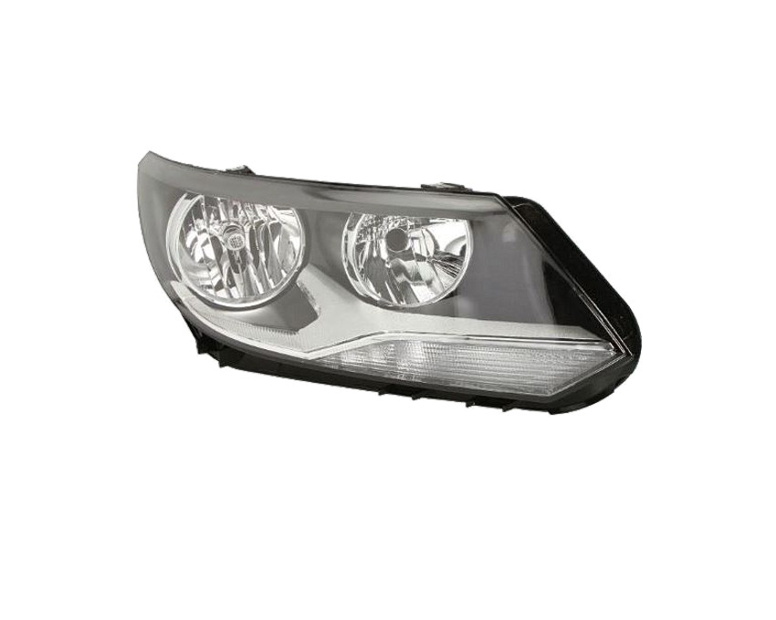 Pravé přední světlo s denním svícením Volkswagen Tiguan (5N2) 11-16 HELLA