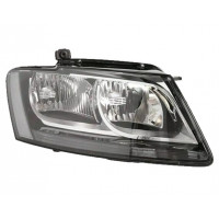 Pravé přední světlo s denním svícením Audi Q5 (8RB) 12-16 ČERNÉ