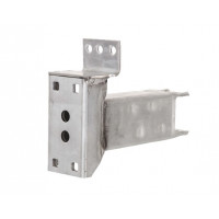 Držák výztuhy předního nárazníku levý BMW X3 (E83) 06-10 HLINÍK