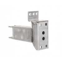 Držák výztuhy předního nárazníku pravý BMW X3 (E83) 06-10 HLINÍK