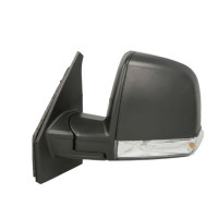 Levé zpětné zrcátko Fiat Doblo (263) 10-14 ELEKTRICKÉ ČERNÉ 