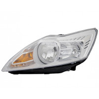 Levé přední světlo Ford Focus II (DA/DB) 08-10 STŘÍBRNÉ