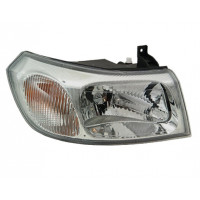 Pravé přední světlo Ford Transit 00-06 STŘÍBRNÉ
