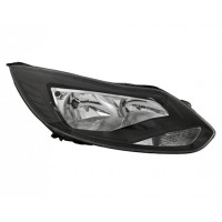 Pravé přední světlo Ford Focus III 10-14 ČERNÉ