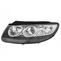Levé přední světlo Hyundai Santa Fe II (CM) 09-12 ČERNÉ