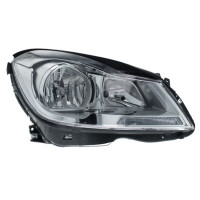 Pravé přední světlo Mercedes C-Klasse (W204/S204) 11-14 STŘÍBRNÉ