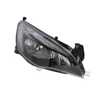 Pravé přední světlo s denním svícením Opel Astra J (P10) 09-12 ČERNÉ
