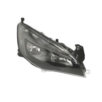 Pravé přední světlo s denním svícením LED Opel Astra J (P10) 12-15 ČERNÉ