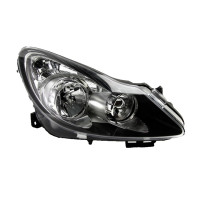 Pravé přední světlo Opel Corsa D (S07) 06-11 ČERNÉ VALEO
