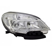 Pravé přední světlo s denním svícením Opel Mokka (J13) 12-16 STŘÍBRNÉ
