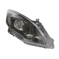 Pravé přední světlo s denním svícením Opel Zafira Tourer C (P12) 12-16 ČERNÉ MAGNETI MARELLI