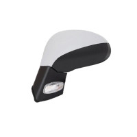 Levé zpětné zrcátko Peugeot 207 (WA/WC/WK) 06-13 MECHANICKÉ PRO LAK