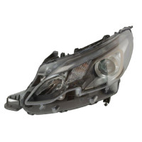 Levé přední světlo s denním svícením LED Peugeot 2008 I (CU) 16-19 ČERNÉ VALEO