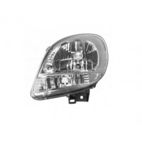 Levé přední světlo Renault Kangoo (KC/FC) 03-08 BÍLÝ BLIKAČ STŘÍBRNÉ
