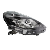 Pravé přední světlo Renault Clio III (R0/1) 09-12 ČERNÉ VALEO